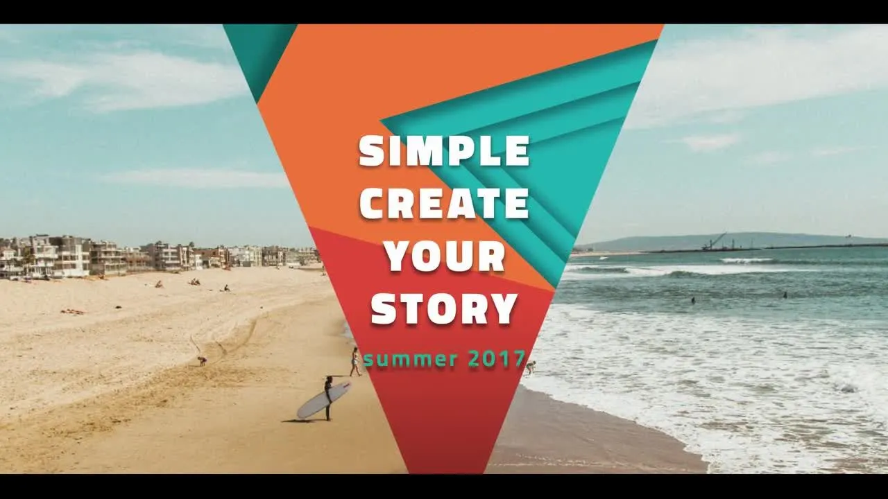 彩色宣传促销动画像素设计精选AE模板