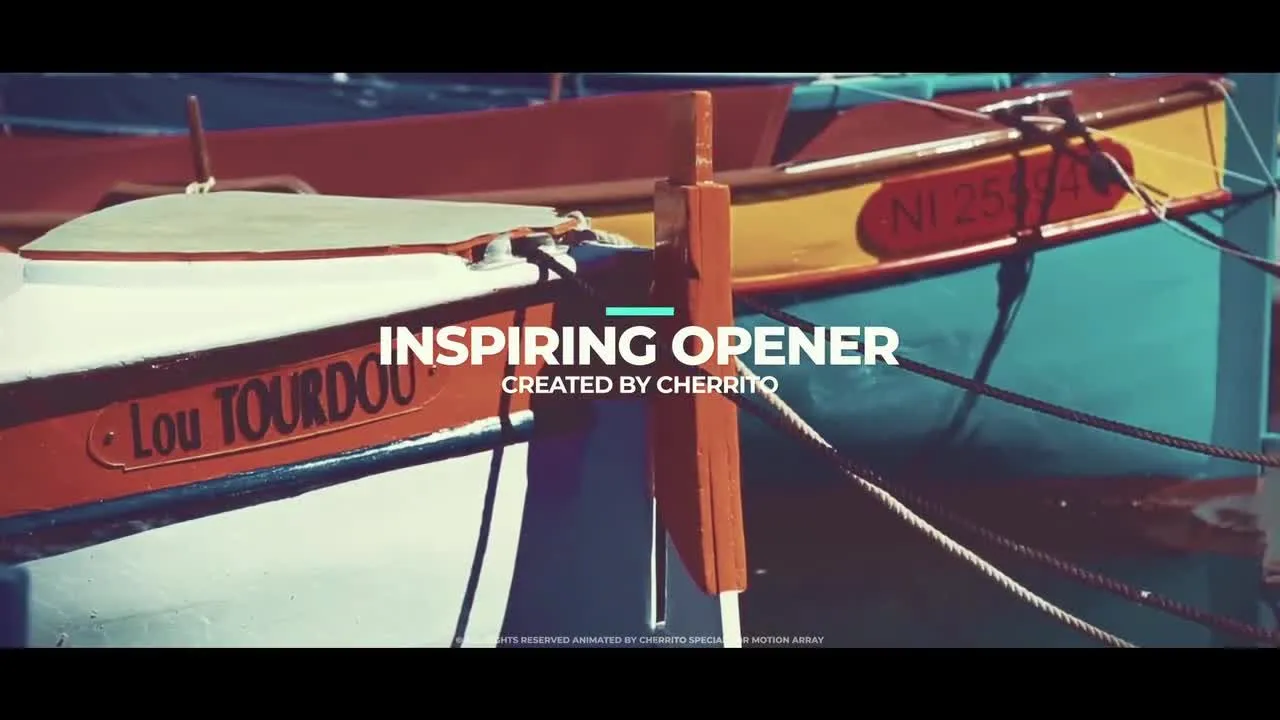 现代清爽时尚的动画片头像素设计精选AE模板