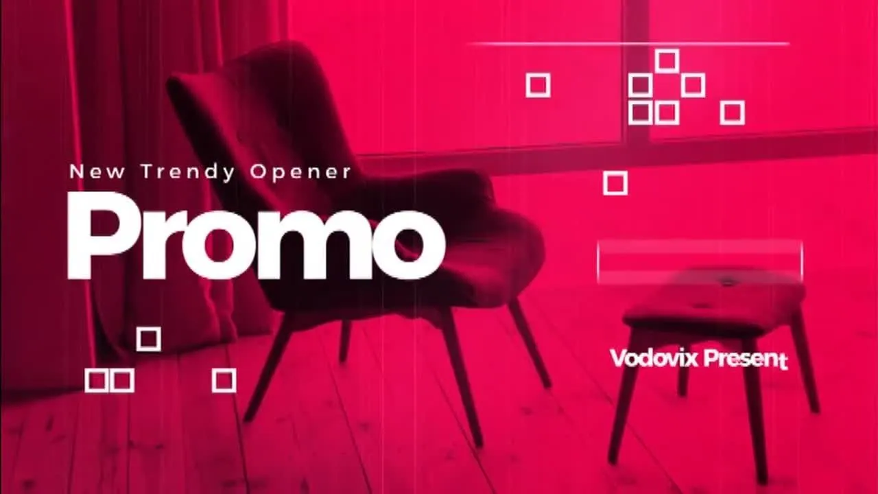 现代新潮促销动画像素设计精选AE模板