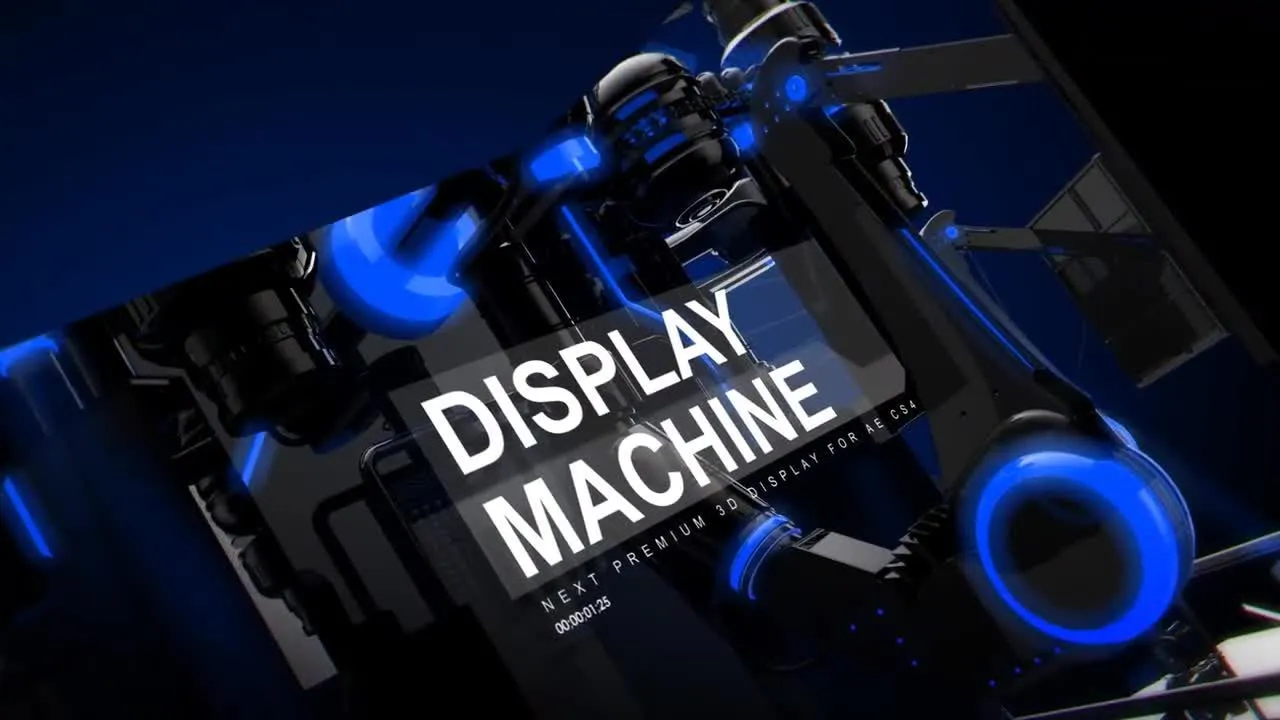 时装表演开场白宣传像素设计精选AE模板