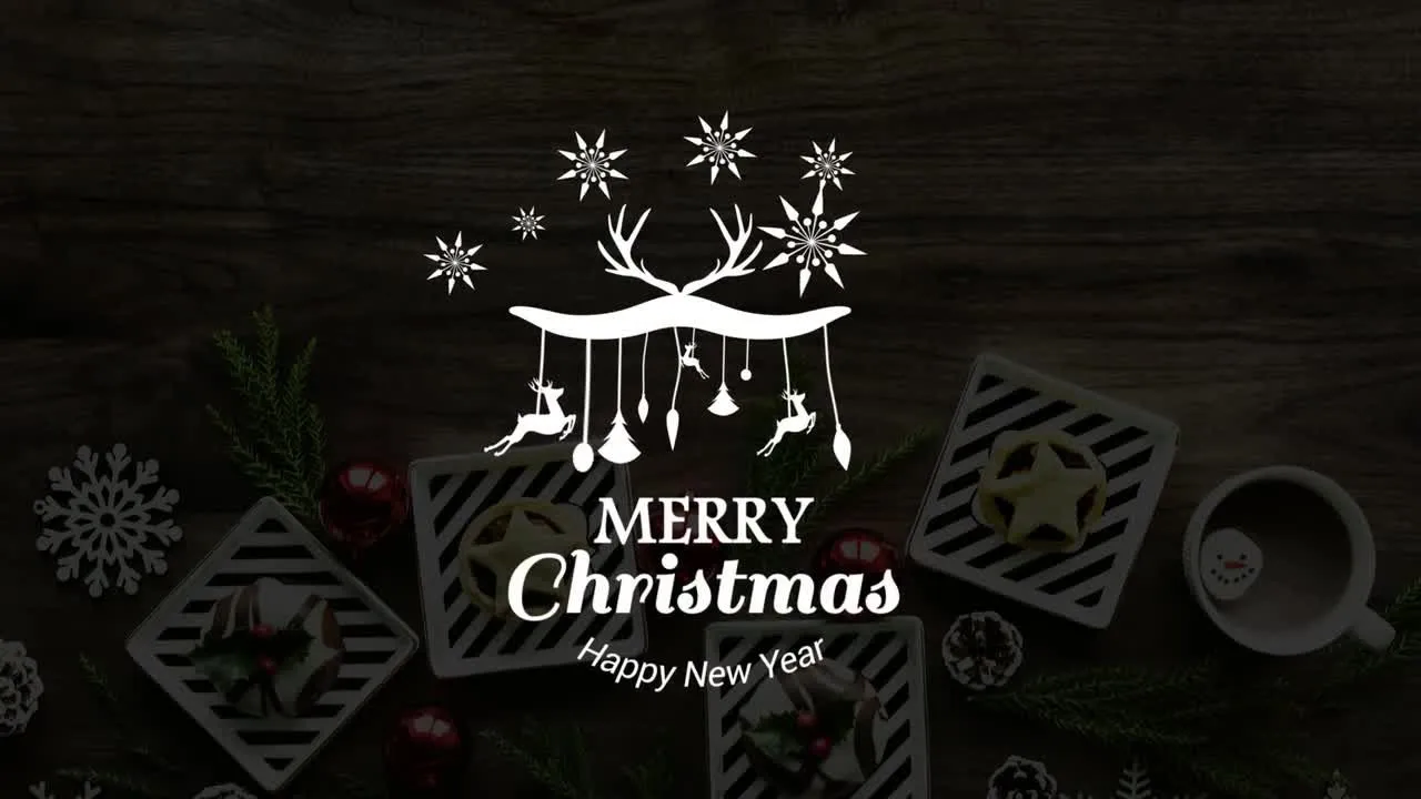 圣诞节标题ae动画模板