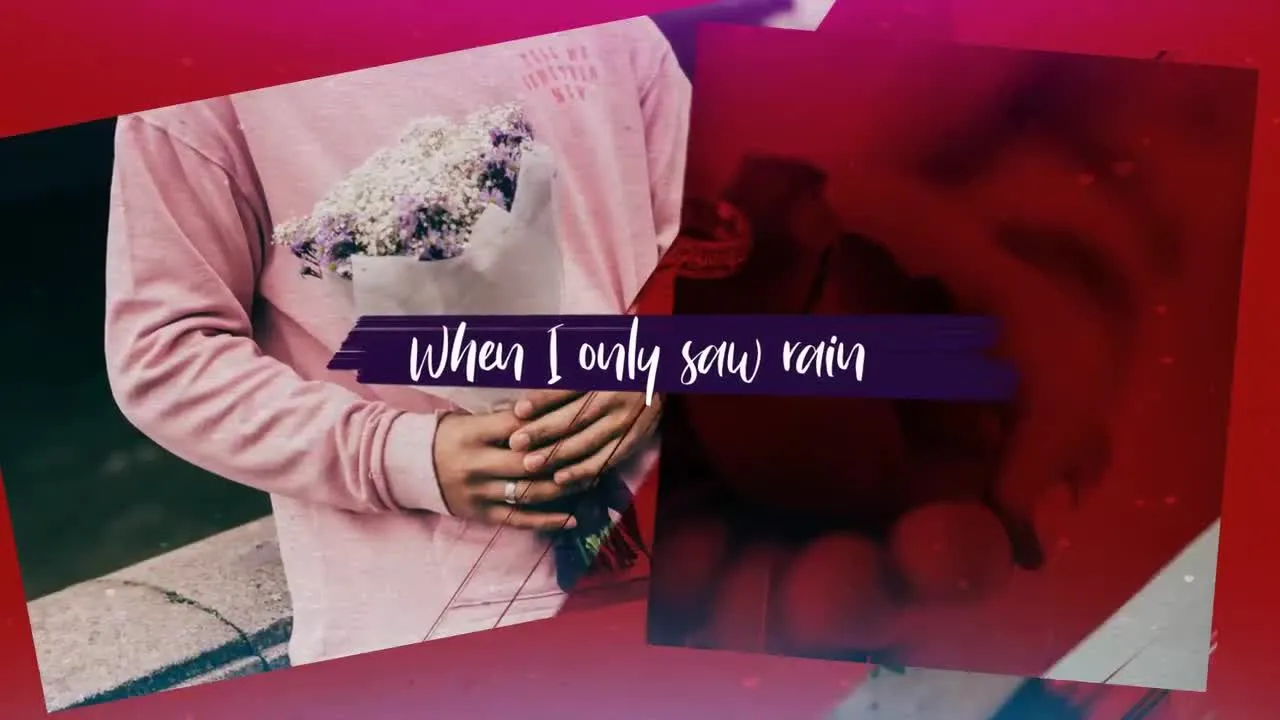 浪漫情人节宣传视频笔刷遮罩特效转场动画像素设计精选AE模板