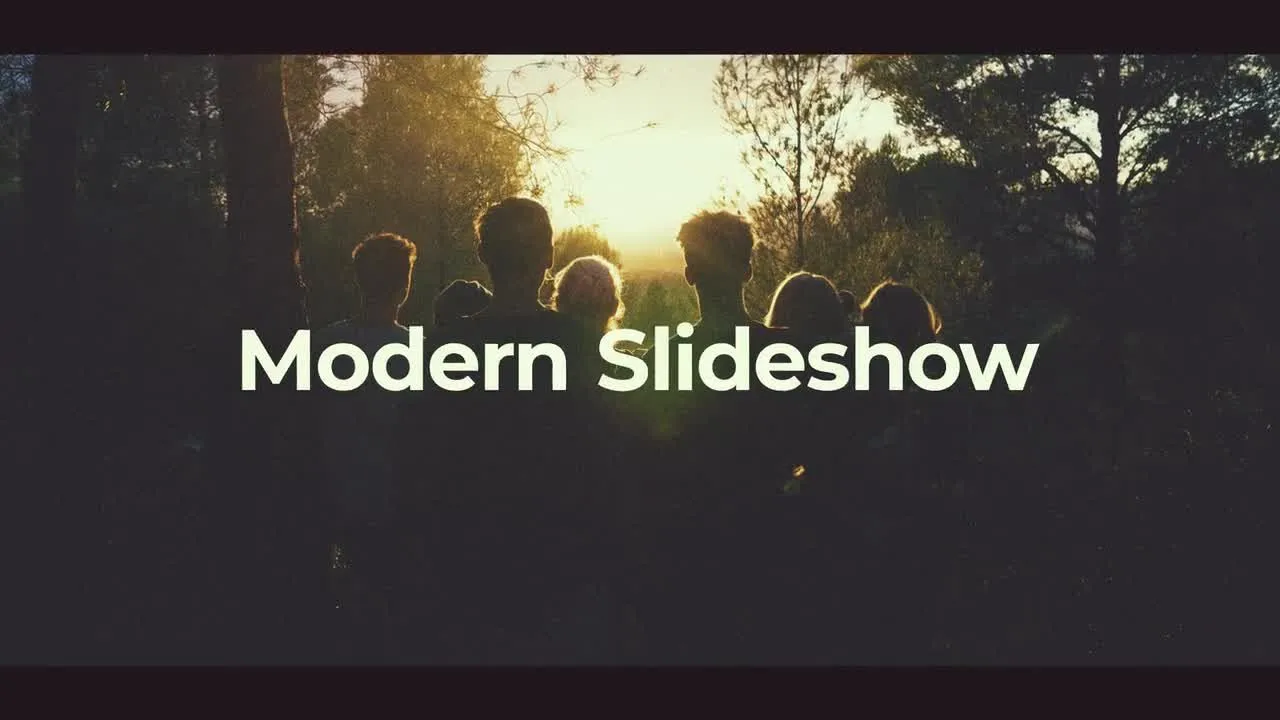 旅游照片幻灯片时尚展示像素设计精选AE模板