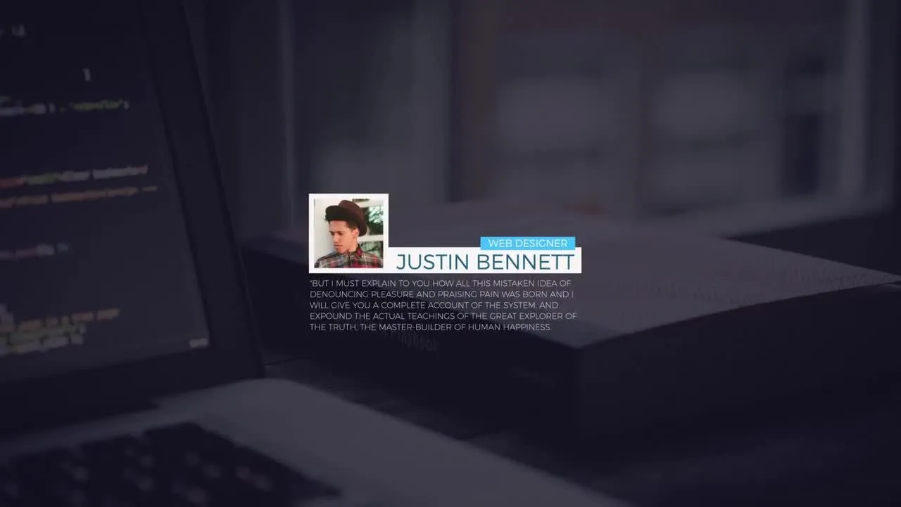 14个新鲜独特的企业名称像素设计精选AE模板