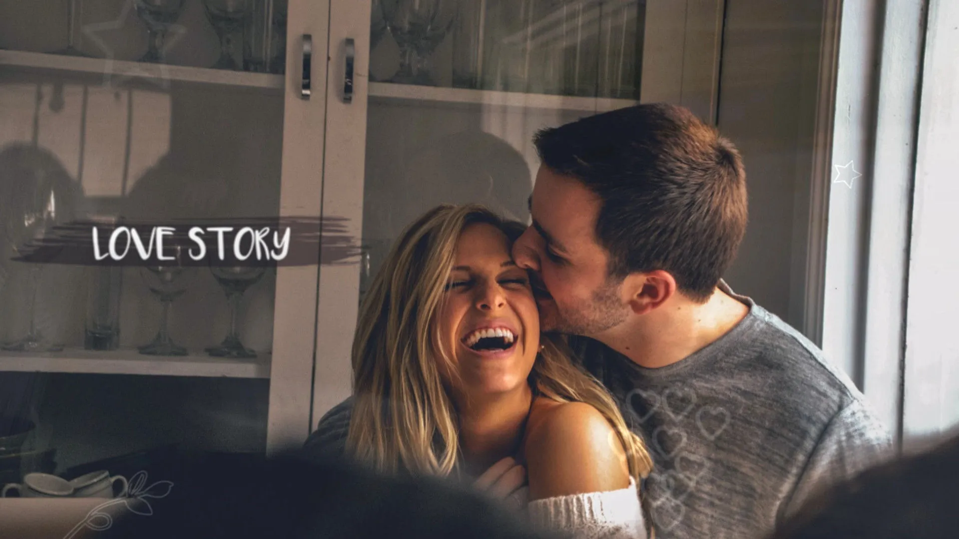 时尚浪漫幻灯片过渡效果像素设计精选AE模板