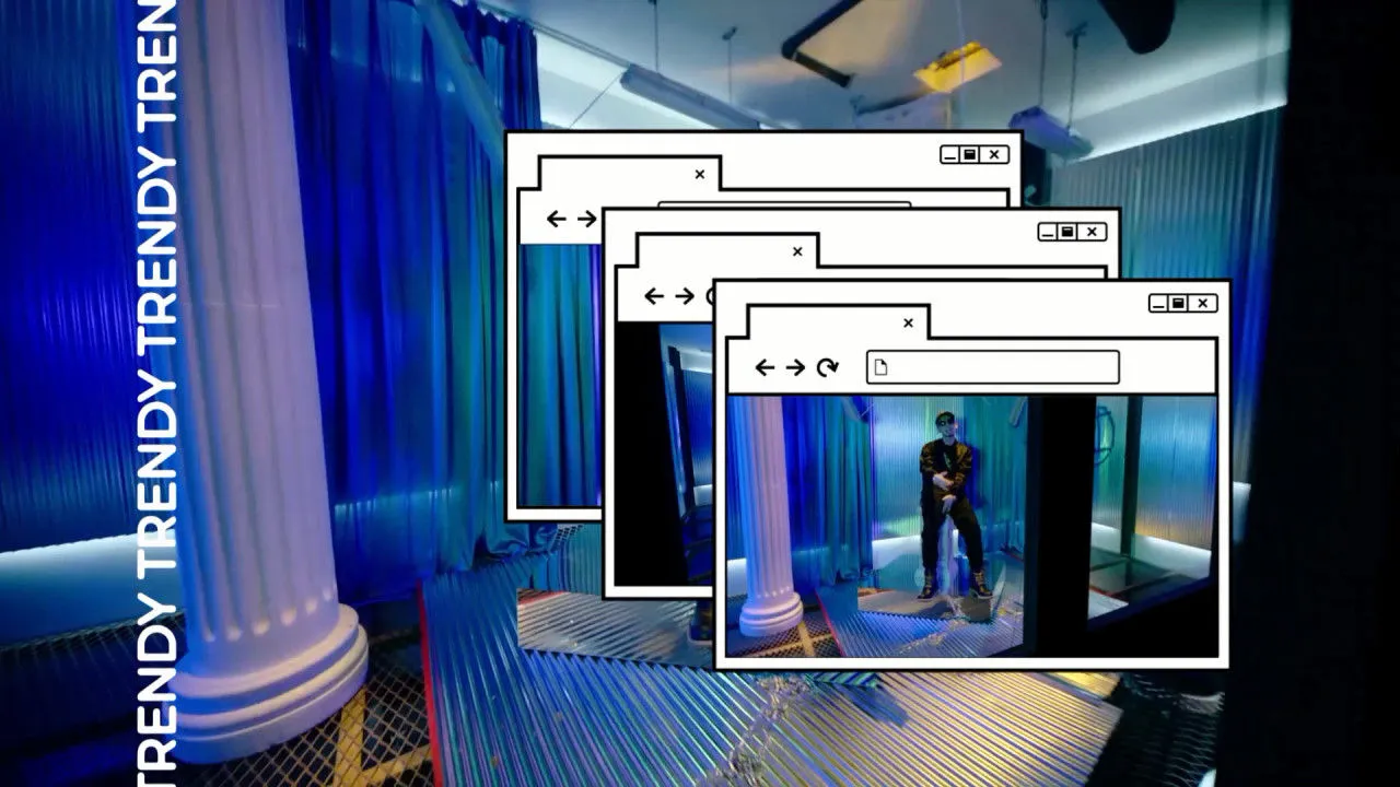 炫酷动态完美开场介绍像素设计精选AE模板