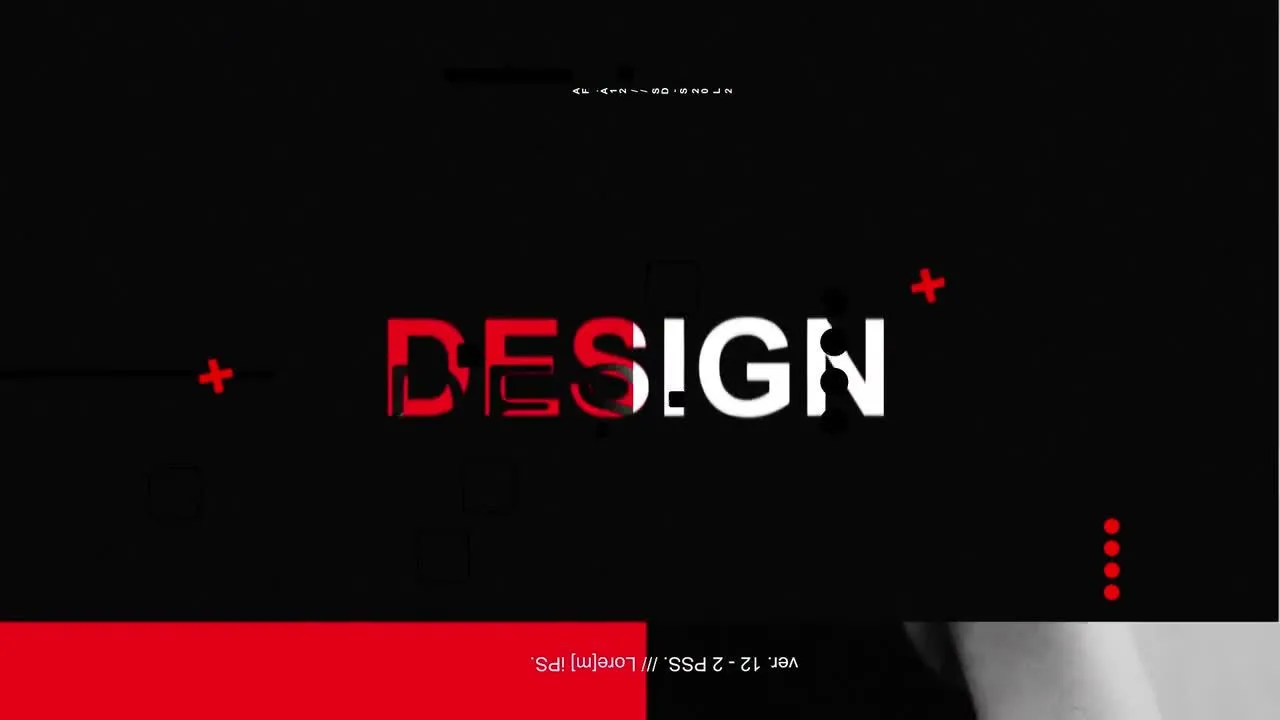 创新风格嘻哈简介像素设计精选AE模板