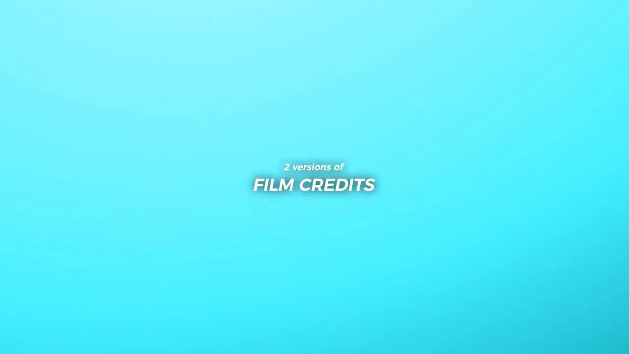 史诗电影配乐片头片尾像素设计精选AE模板