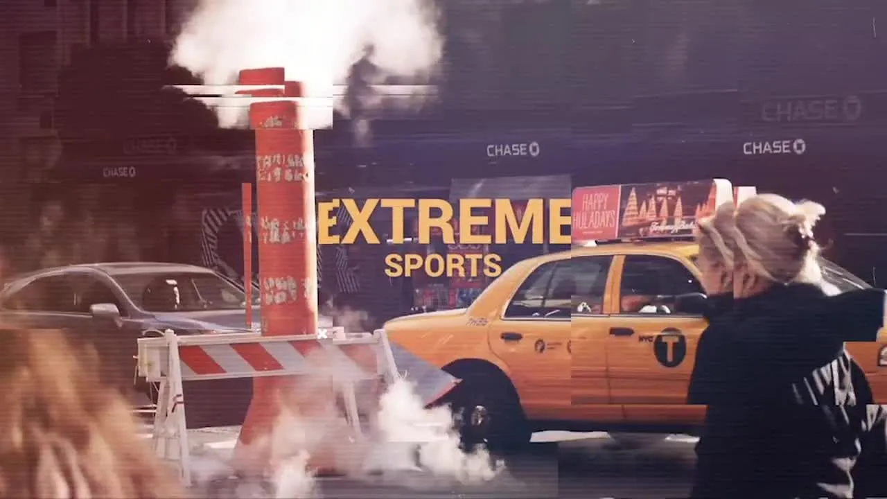 超现代幻灯片简介像素设计精选AE模板