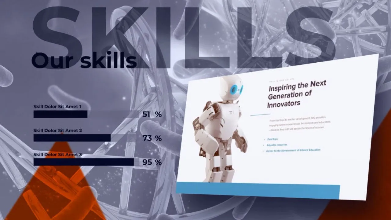 整洁良好的科学技术像素设计精选AE模板