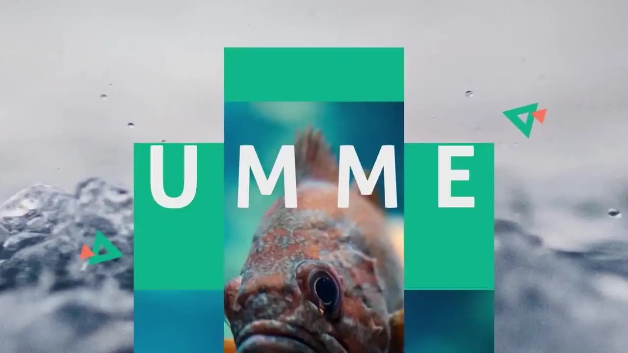 夏季动态开场白动画像素设计精选AE模板