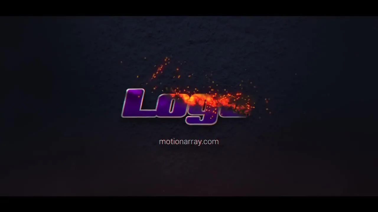 酷炫活力的刻录徽标像素设计精选AE模板