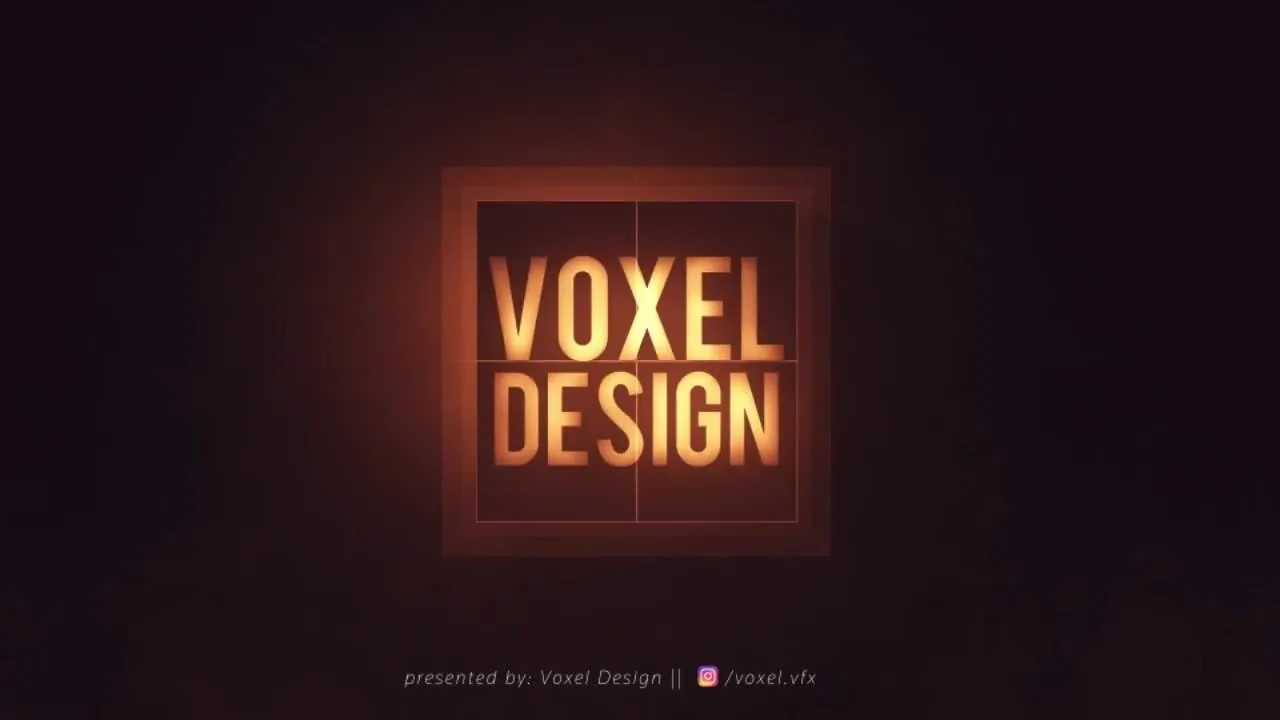 史诗级震撼开场logo特效像素设计精选AE模板