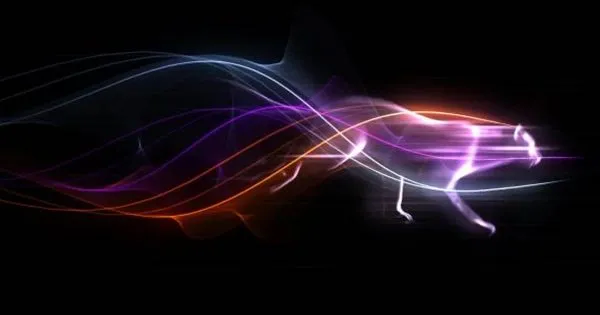 光线动画特效Logo演示像素设计精选AE模板 Colorful Trails Logo