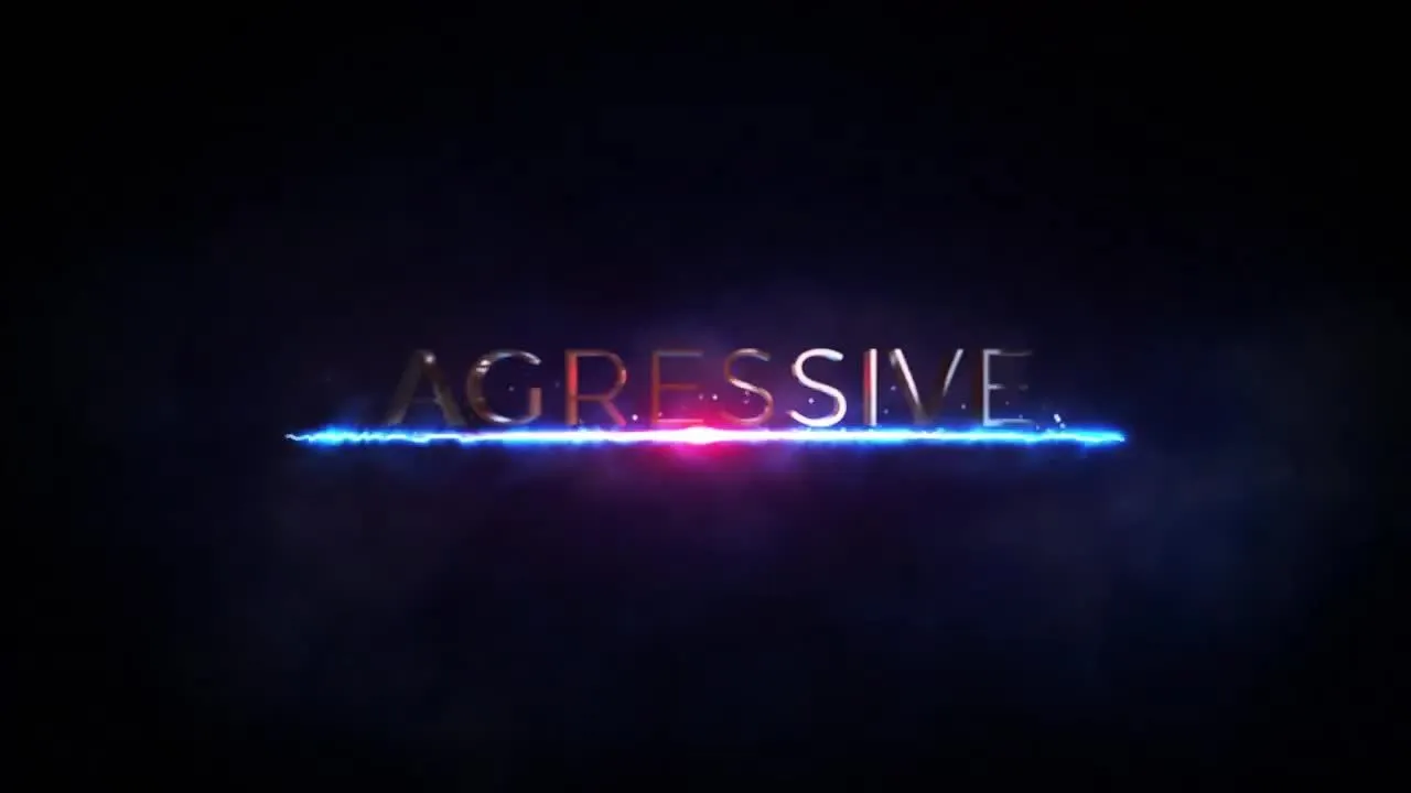 镜头光晕和动态时尚外观文字效果电影预告片像素设计精选AE模板