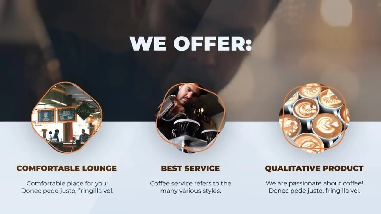 咖啡厅高端产品促销展览像素设计精选AE模板