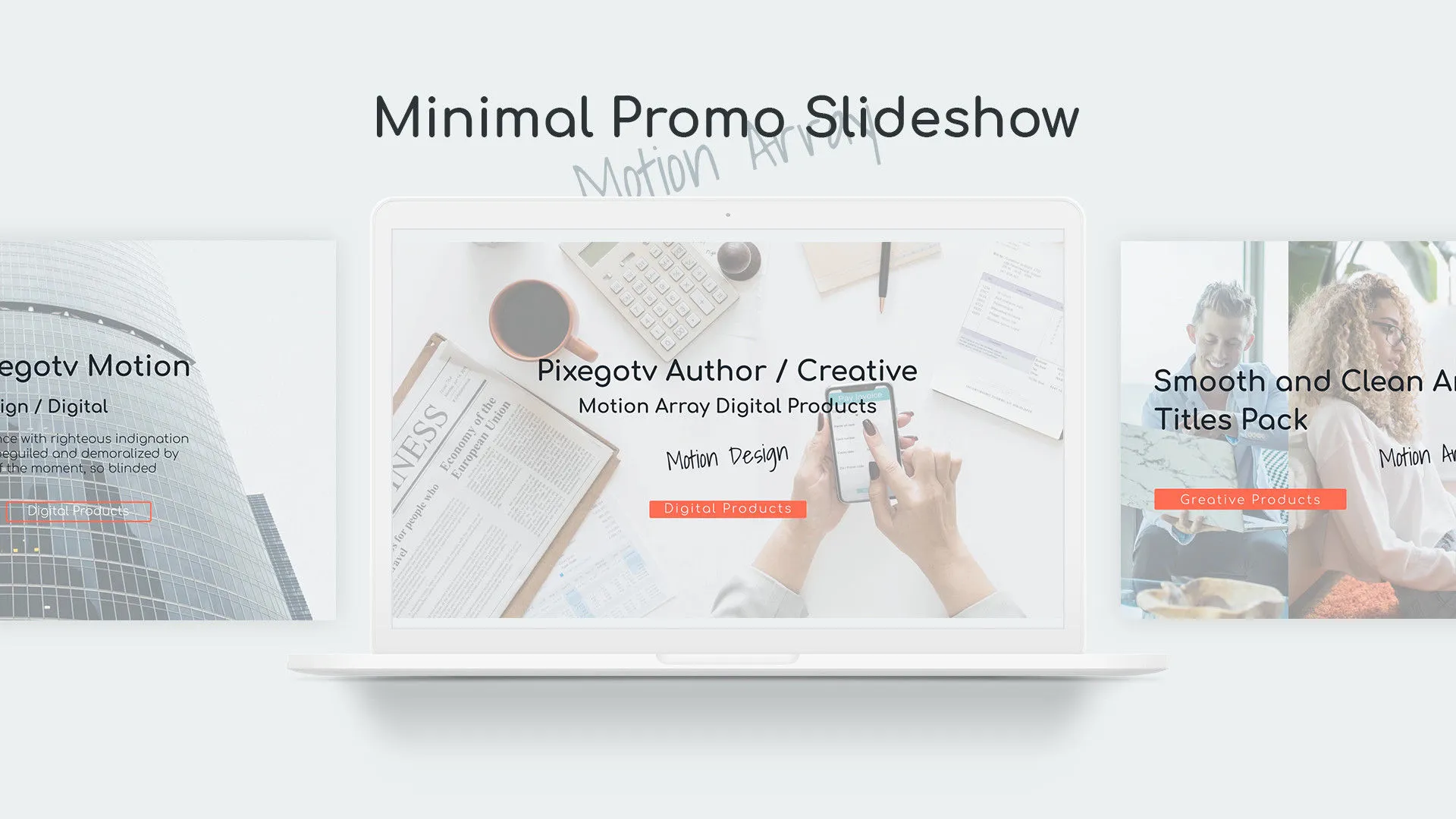 广告促销幻灯片像素设计精选AE模板