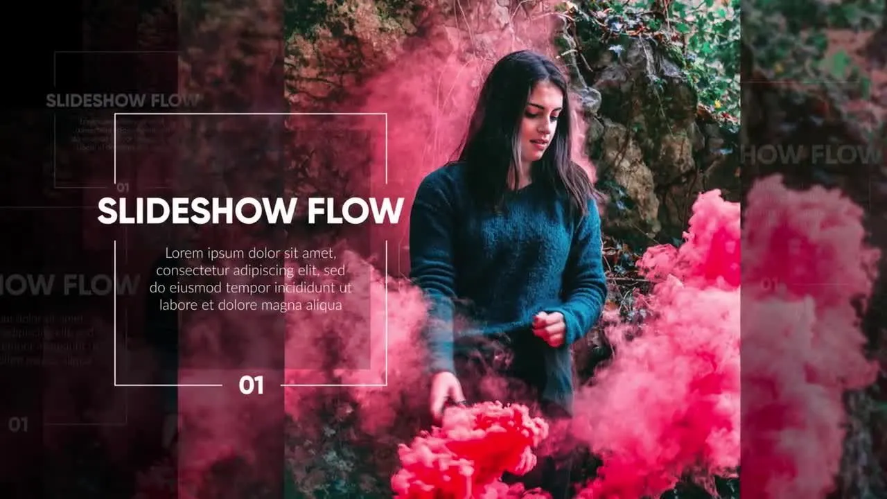 现代流程促销宣传动画幻灯像素设计精选AE模板