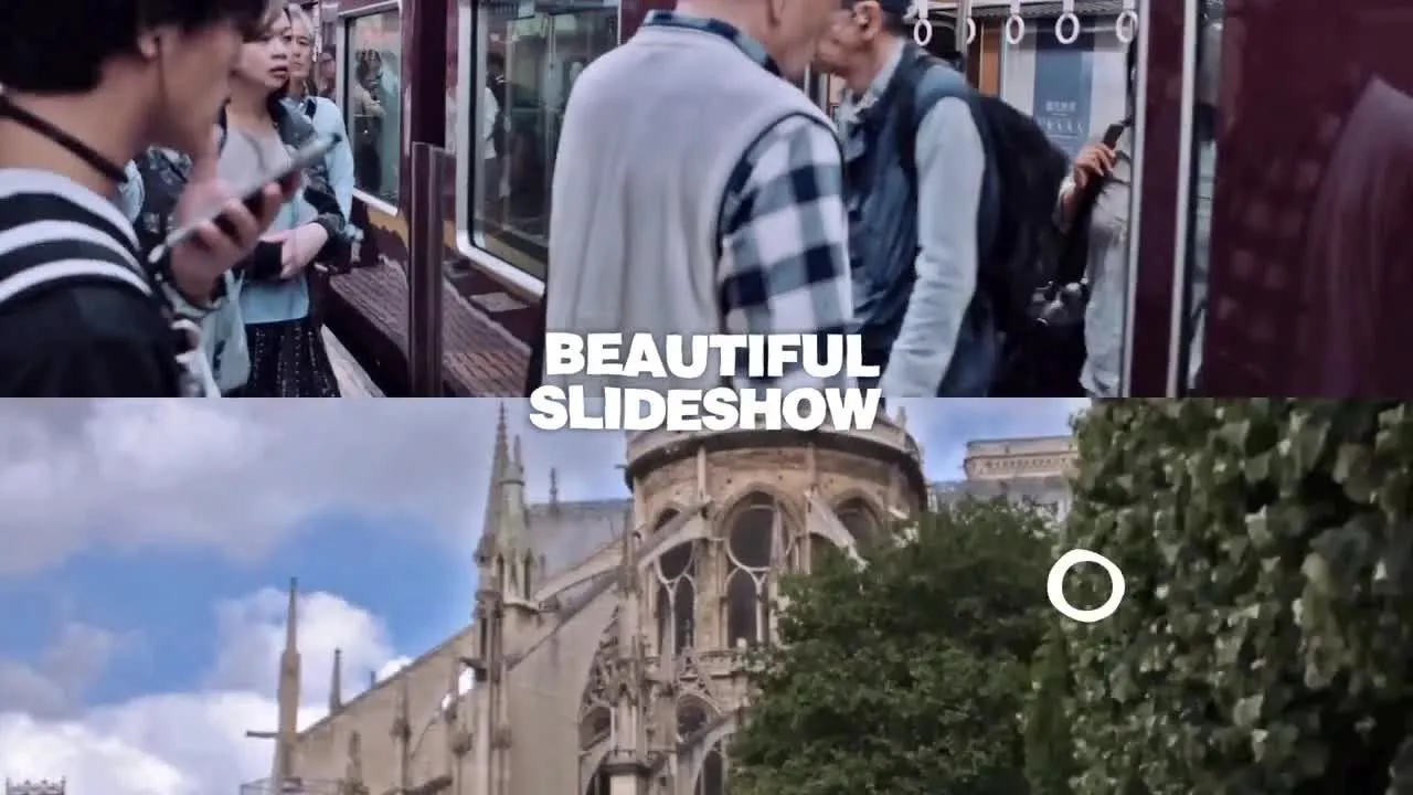 精美的液体运动幻灯片像素设计精选AE模板