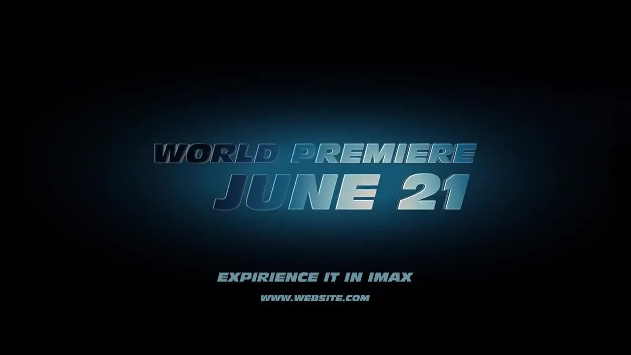 华丽的粒子轨迹赛车预告片标题像素设计精选AE模板