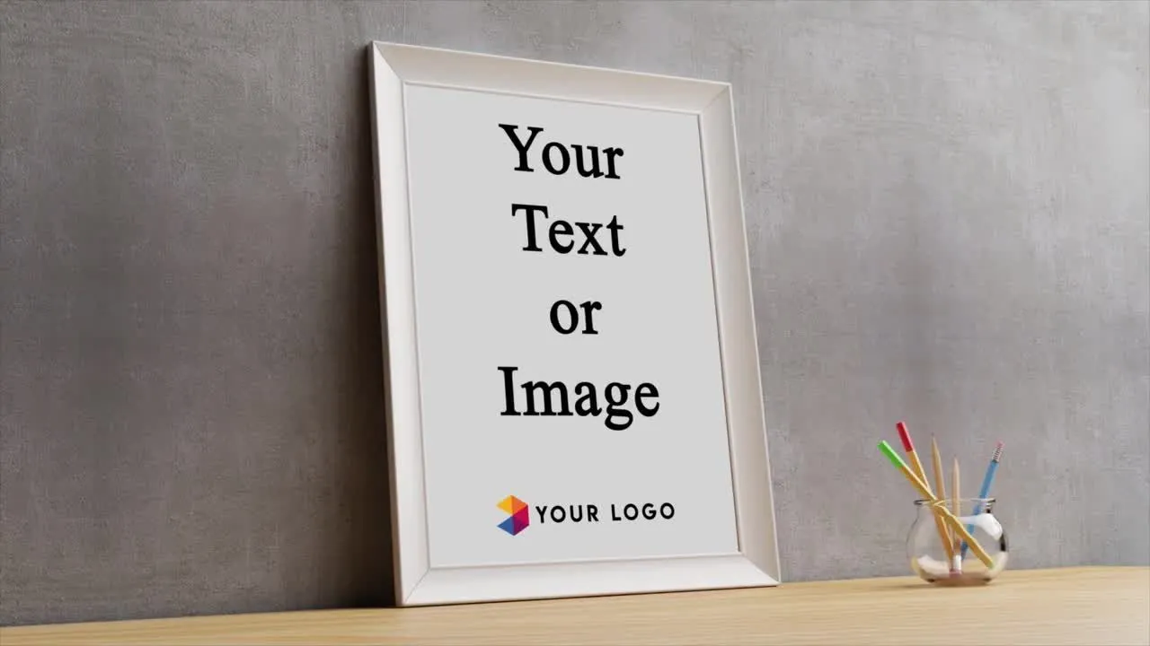 帧文本或图像显示像素设计精选AE模板