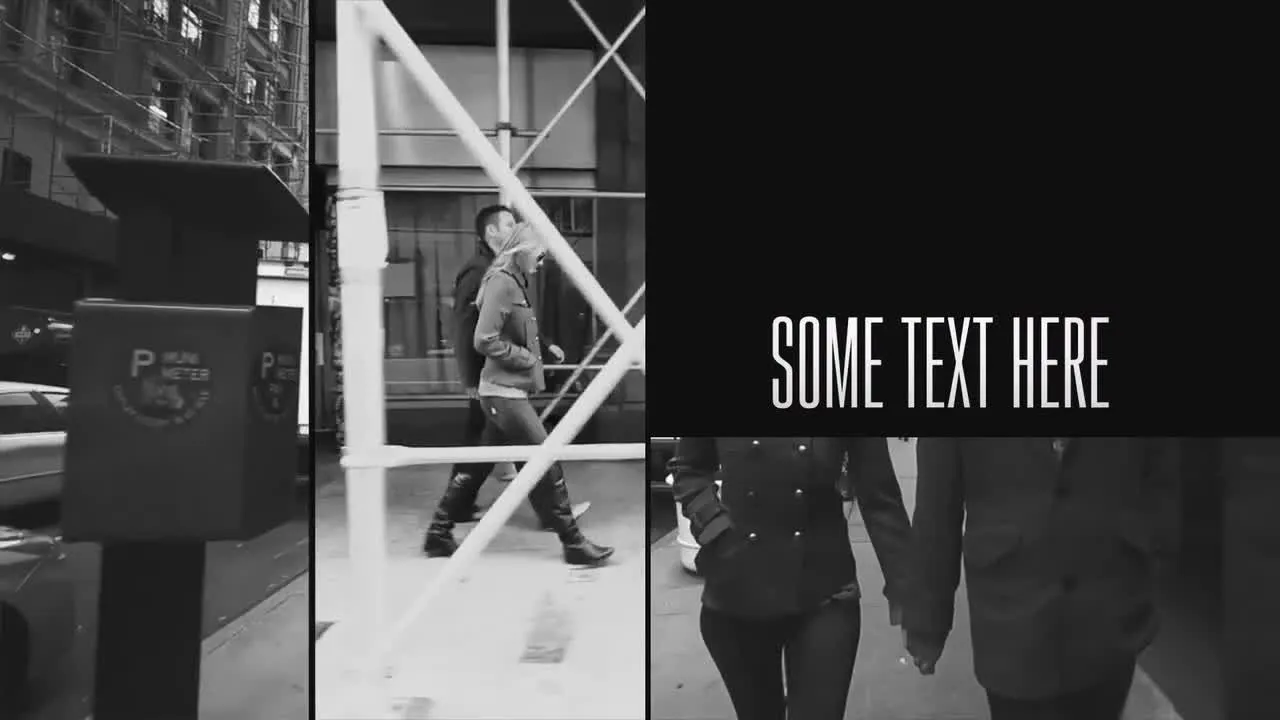 简单干净的动态像素设计精选AE模板