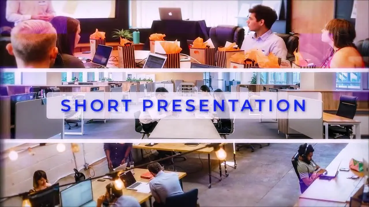 快速公司简介像素设计精选AE模板