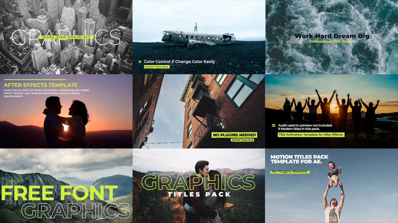 时尚现代版《第四集》标题动画像素设计精选AE模板