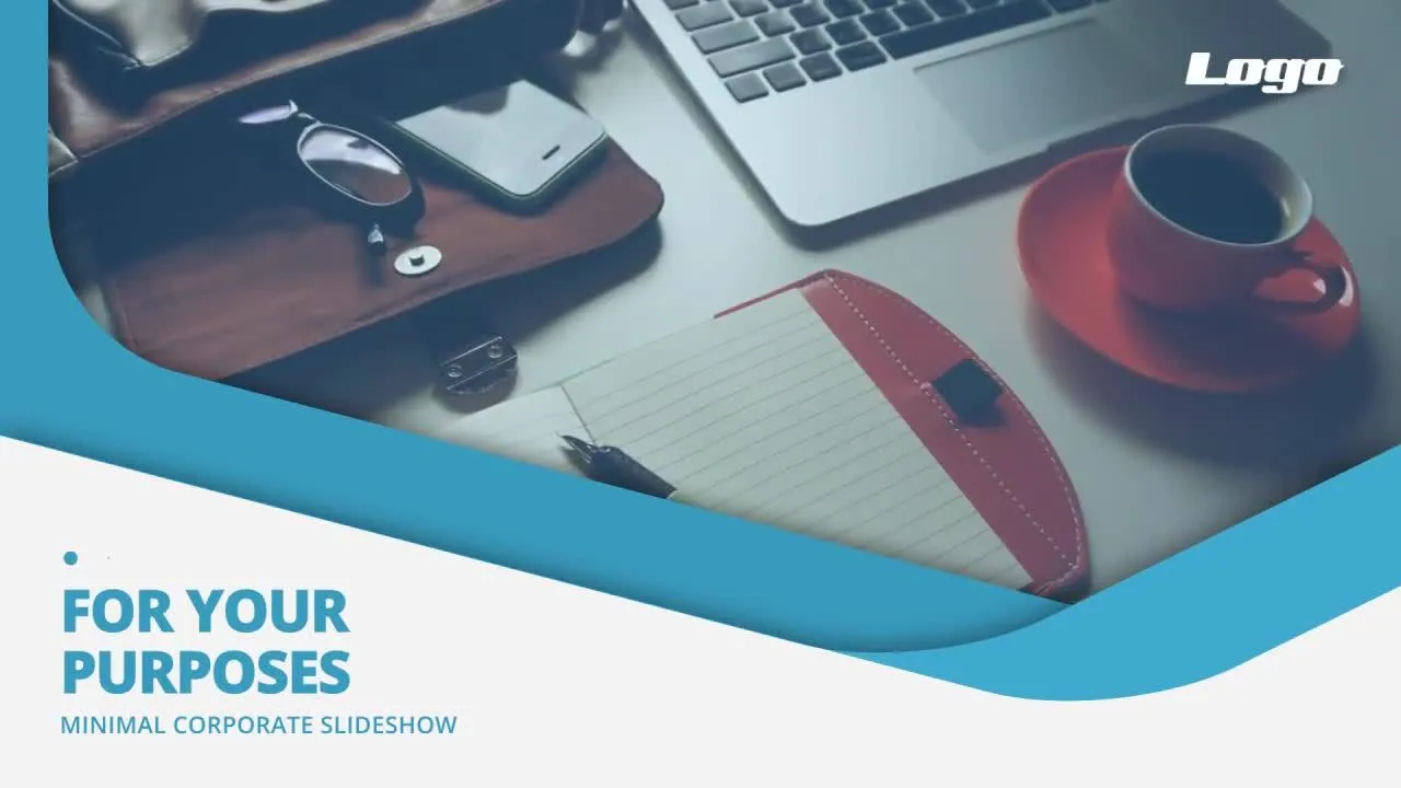 简洁现代时尚的演示幻灯片像素设计精选AE模板