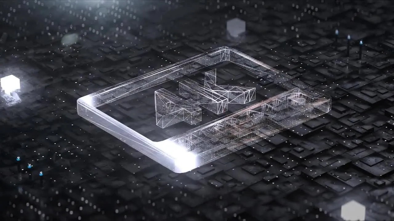 时尚炫酷的数字徽标像素设计精选AE模板