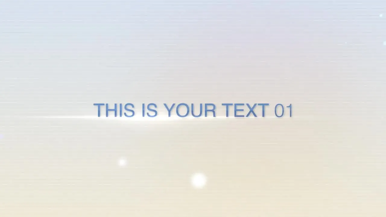 干净的公司字体幻灯片像素设计精选AE模板