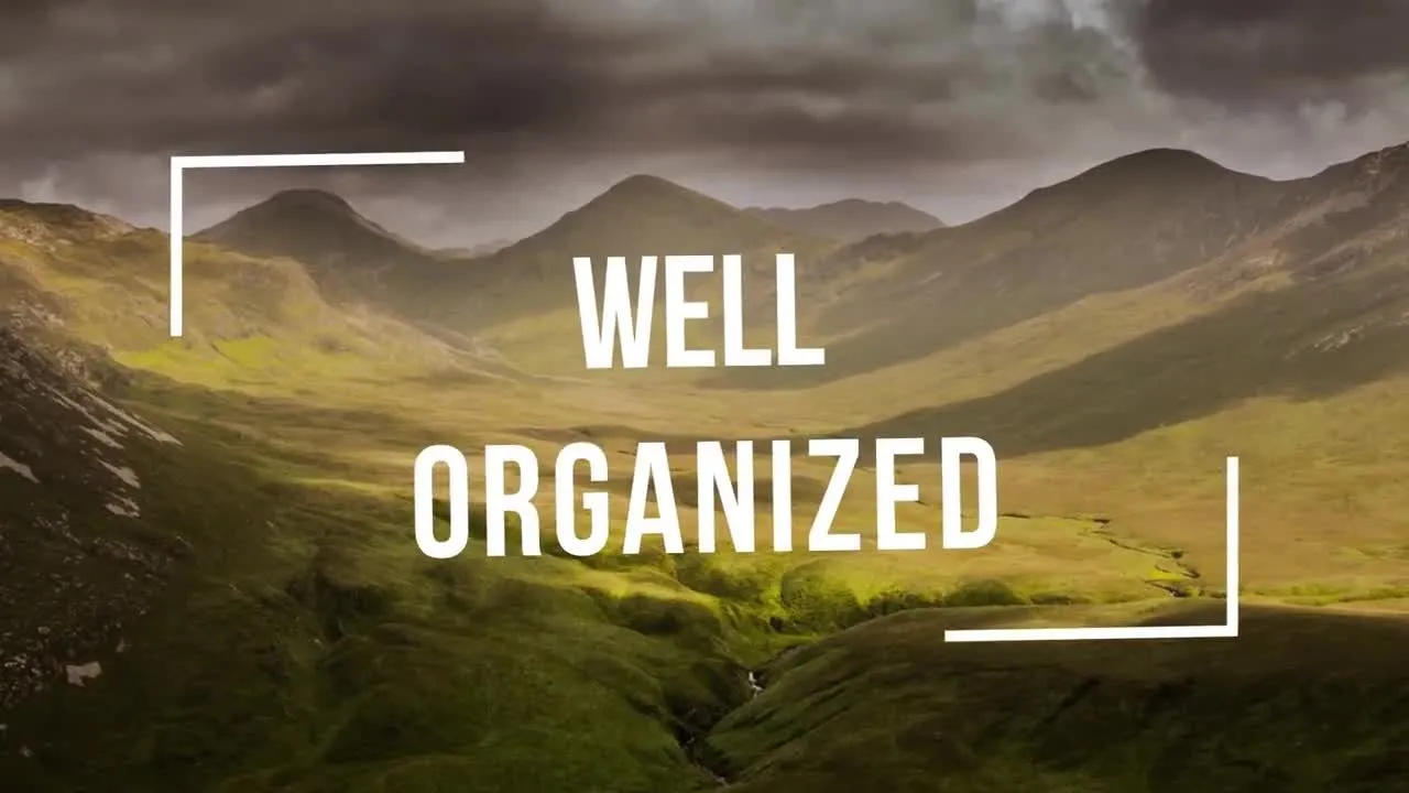 引人注目的动画视差效果幻灯片像素设计精选AE模板