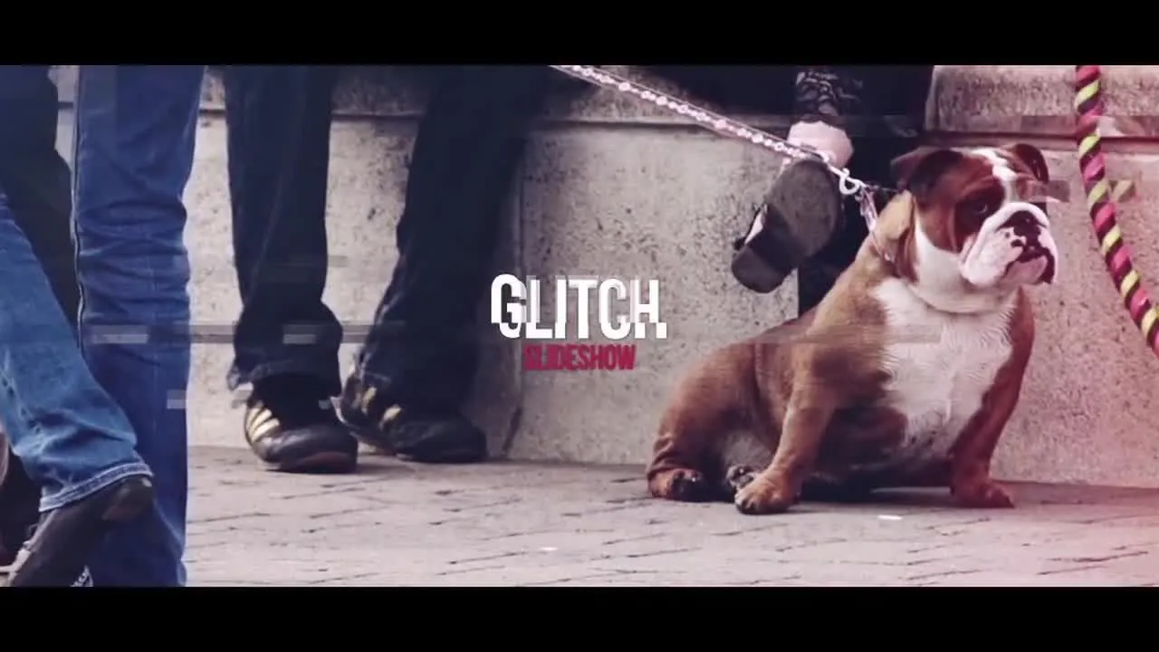 城市旅行开场白幻灯片像素设计精选AE模板