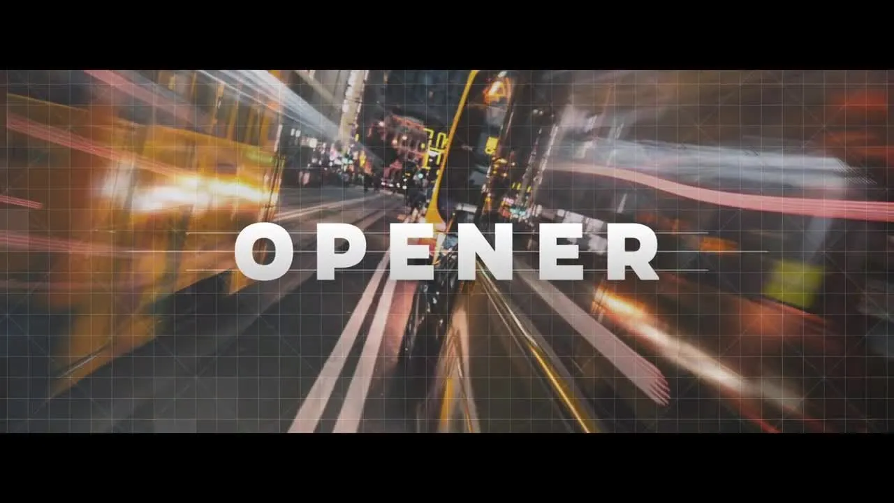 徽标显示-揭幕战像素设计精选AE模板