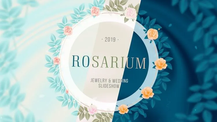 时尚婚礼照片像素设计精选AE模板