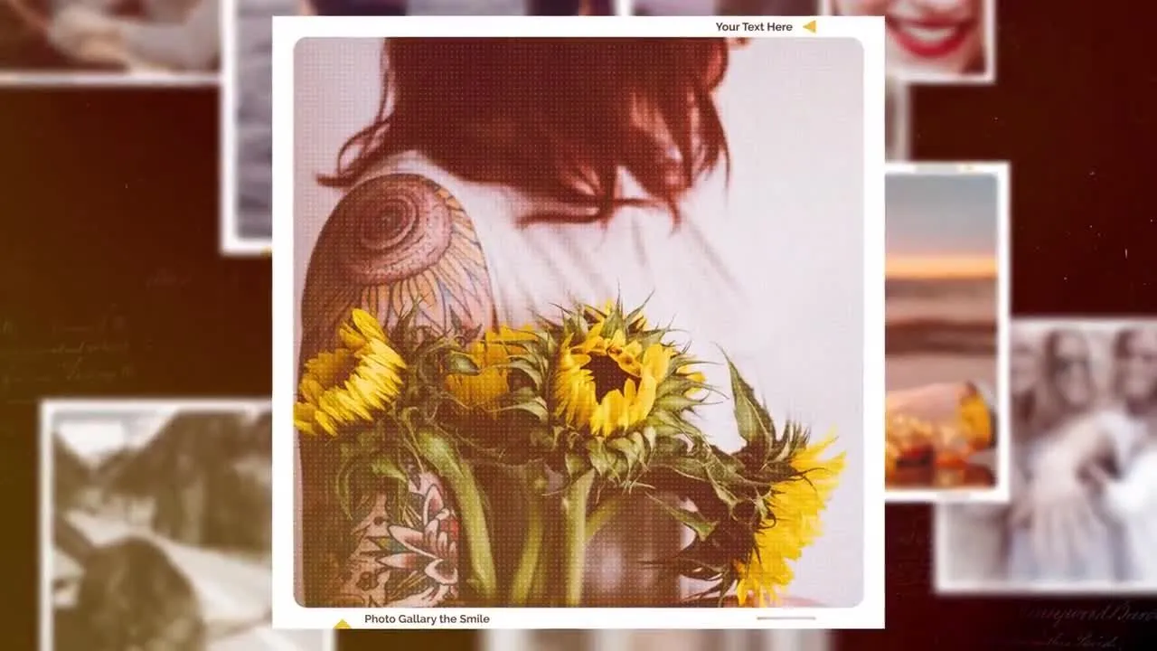 照片库平滑过渡效果像素设计精选AE模板