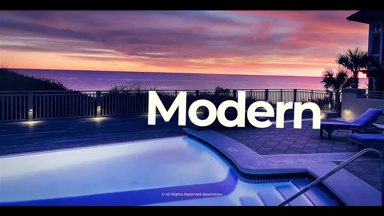 大气适合社交网络的幻灯片展示像素设计精选AE模板