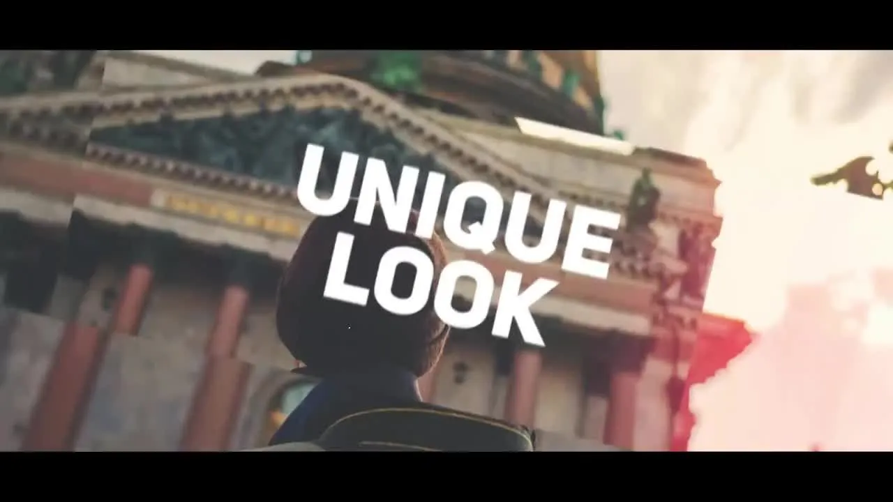 独特清新活力的动态视频开场白像素设计精选AE模板