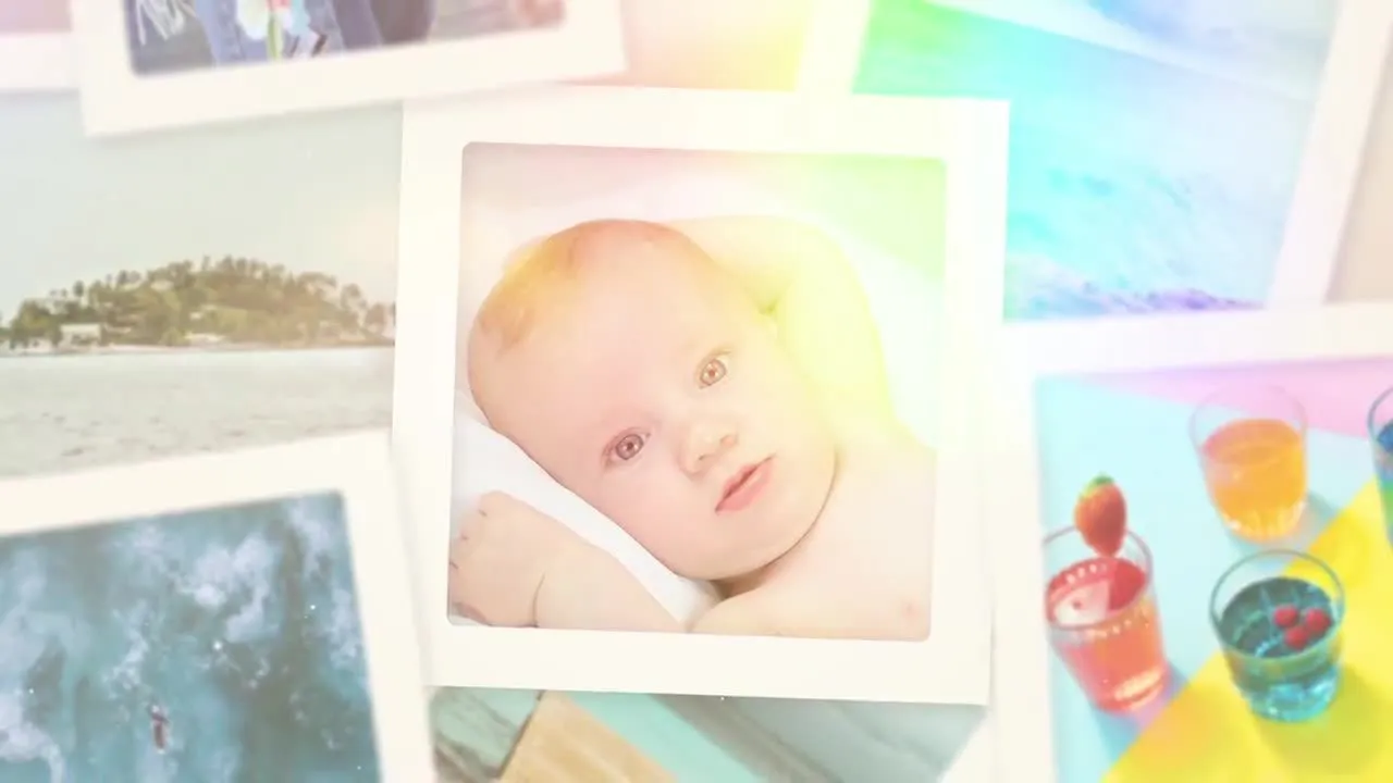 经典幻灯片动画像素设计精选AE模板