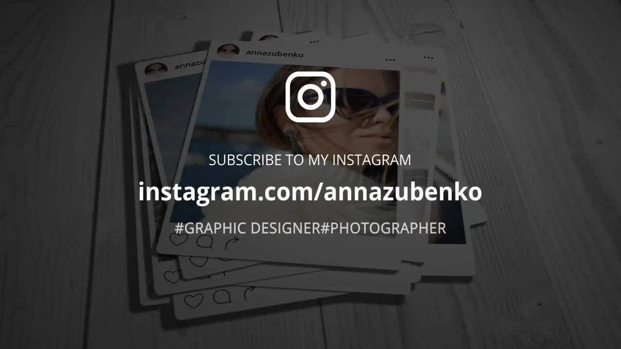 Instagram照片展示像素设计精选AE模板