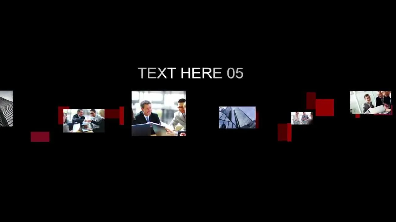 27个滚动显示企业照片和视频的像素设计精选AE模板