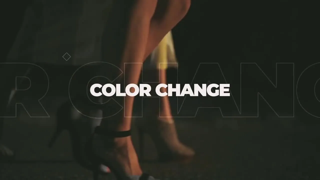 时尚开启者动态动画像素设计精选AE模板