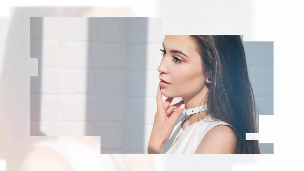 干净时尚的旅游短幻灯片像素设计精选AE模板