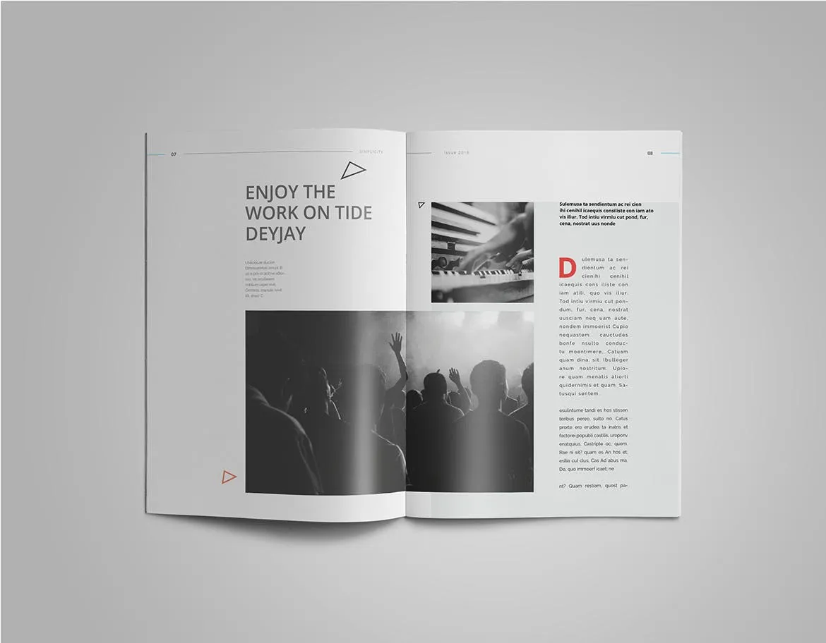 职场/人力资源主题素材库精选杂志排版设计模板 Lastjob | Magazine Template插图(6)