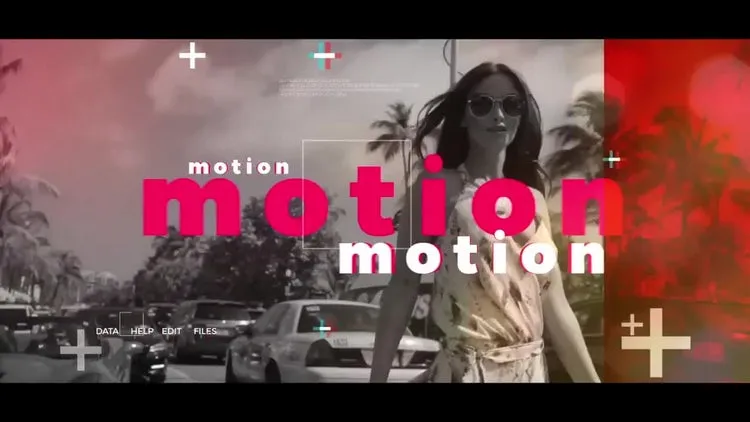 时尚简洁动态像素设计精选AE模板