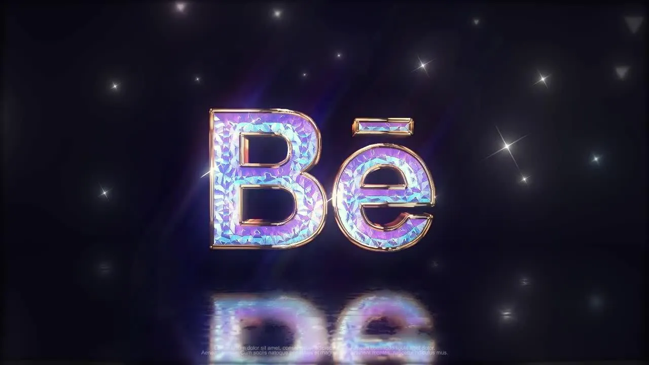 明亮而动态的徽标显示像素设计精选AE模板