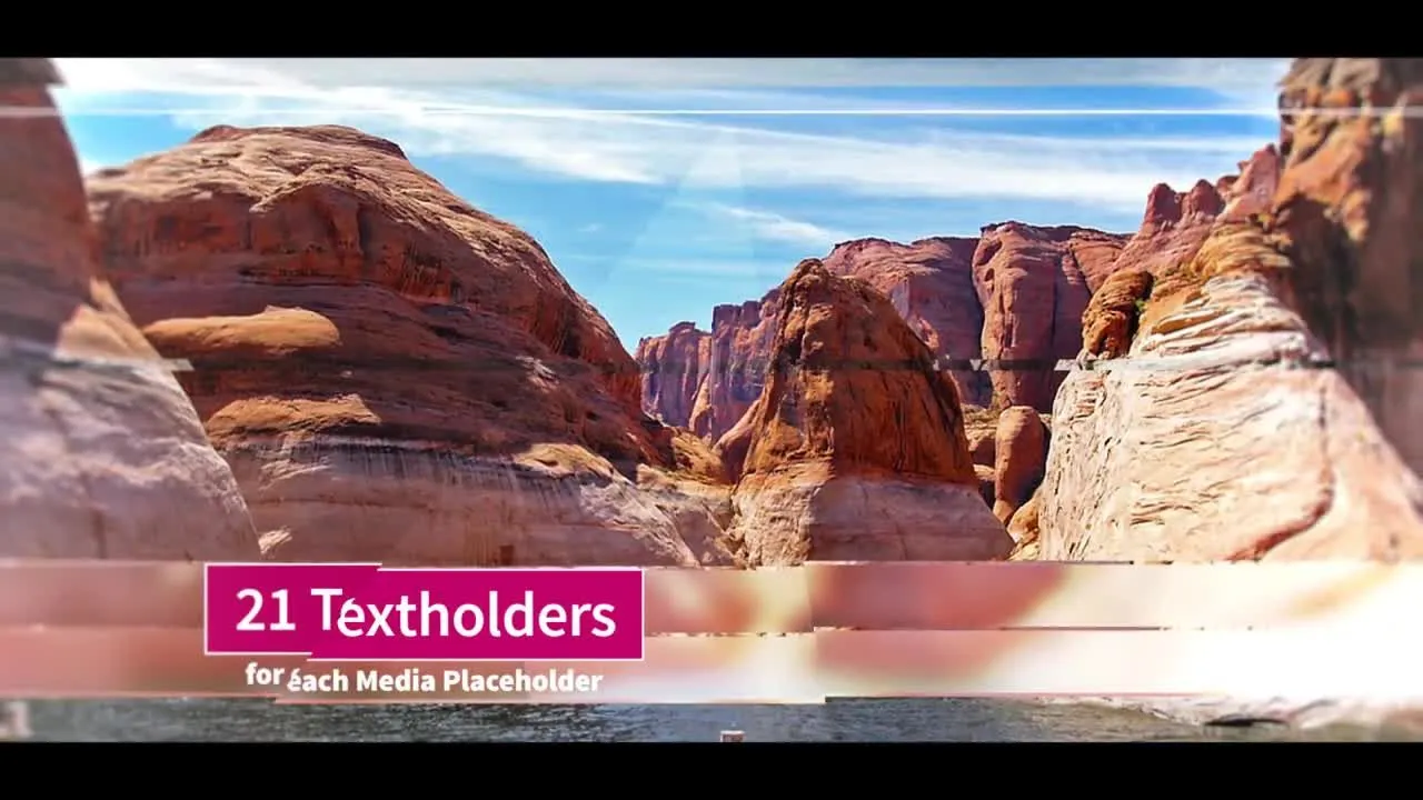 简单精致的冒险幻灯片展示像素设计精选AE模板