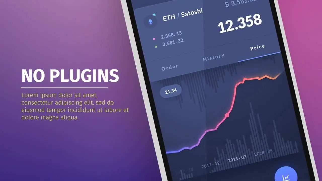 手机APP应用界面展示宣传视频像素设计精选AE模板