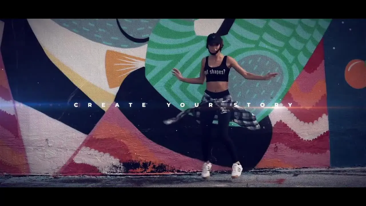 现代设计照片平滑过渡展示像素设计精选AE模板