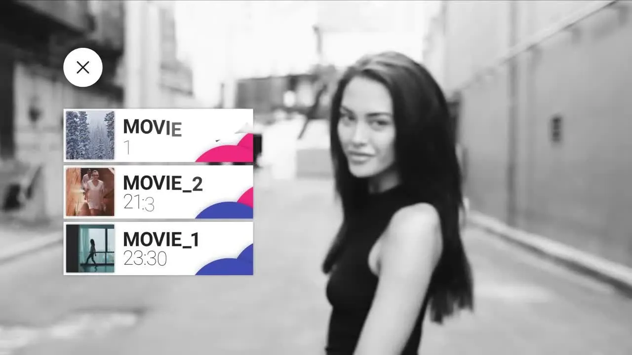 现代体育运动视频和下三分之一文本动画像素设计精选AE模板